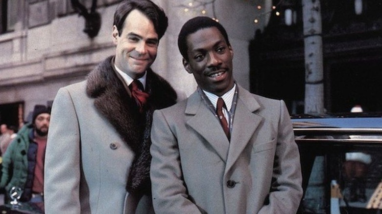 Dan Aykroyd and Eddie Murphy in Trading Places