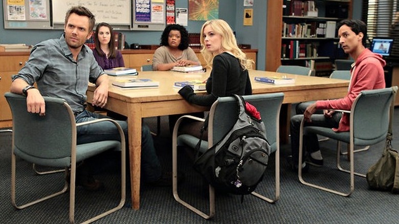 Community, Jeff, Annie, Shirley, Britta, Abed