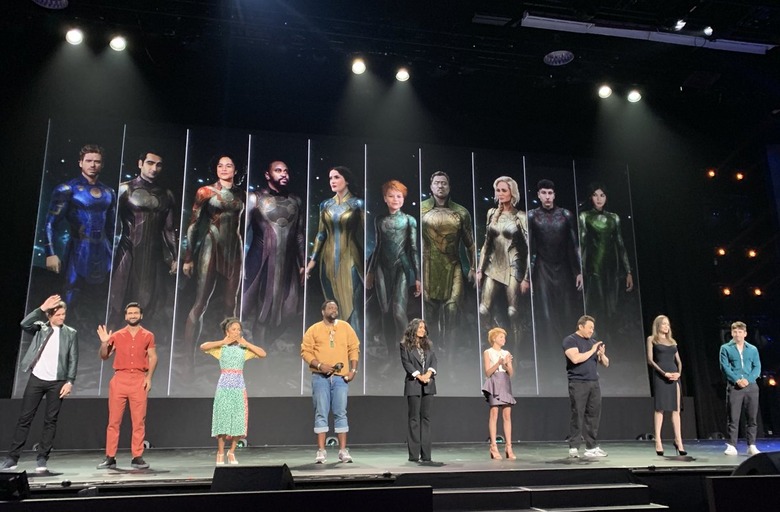 Eternals cast at D23