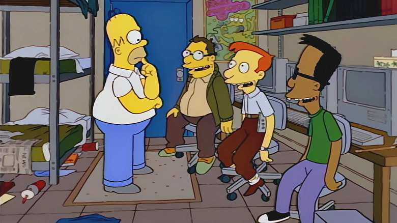 The Simpsons Homer Goes to College