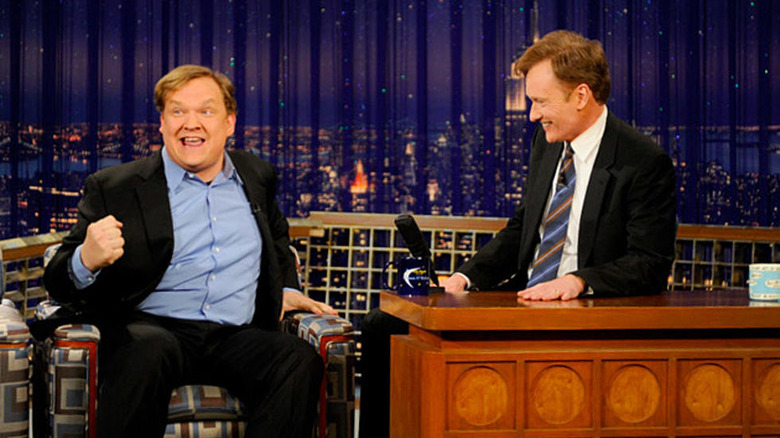 Andy Richter and Conan O'Brien