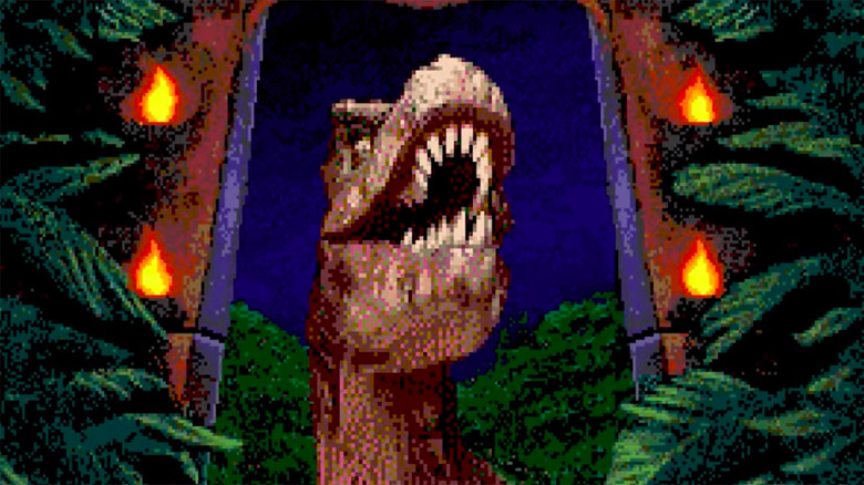 Dinosaur Game Night version