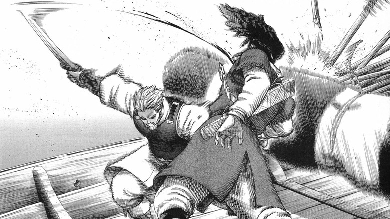 Vinland Saga sword fight Askeladd Thors chapter 14