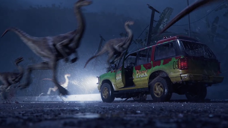 Jurassic Park Survival game gallimimus 