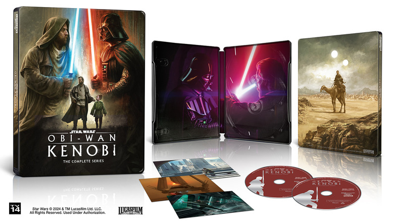 Obi-Wan Kenobi Steelbook 4K e Blu-ray