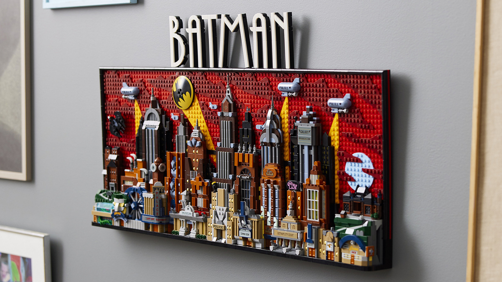 Cool Stuff LEGO Reveals Gotham City's Building Brick Skyline From