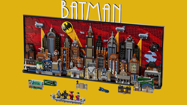 Série animada LEGO DC Batman Gotham City Skyline