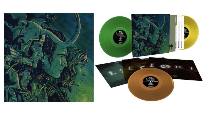 Loki Mondo vinyl soundtrack cover and LP record view