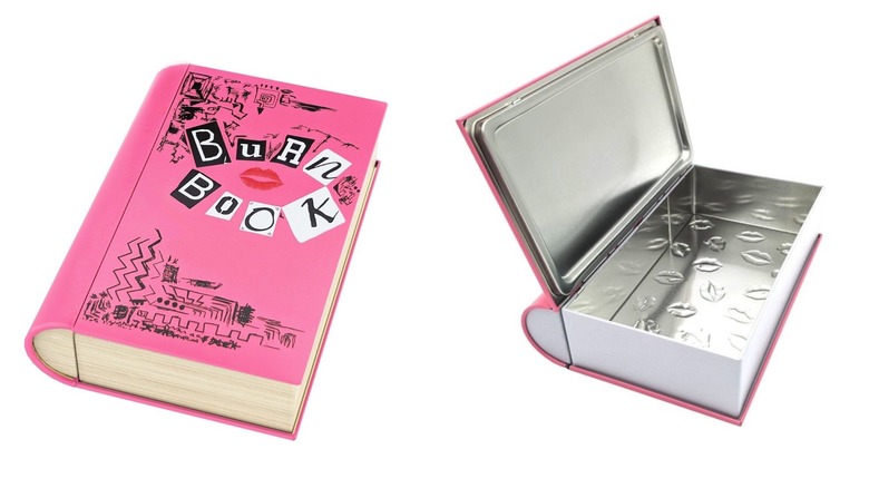 Mean Girls Burn Book Popcorn Tin