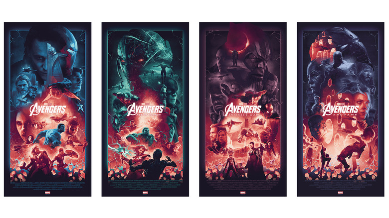 Affiches Marvel Avengers – Pop Art Blocks
