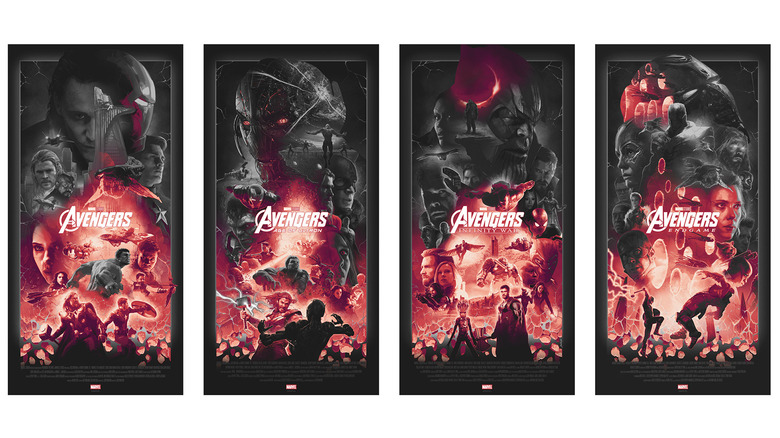 John Guydo's Infinity Saga Poster Collection (Noir Variants)