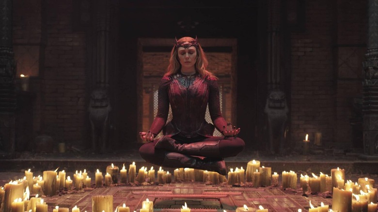 Elizabeth Olsen as The Scarlet Witch in Doctor Strange in the Multiverse of Madness