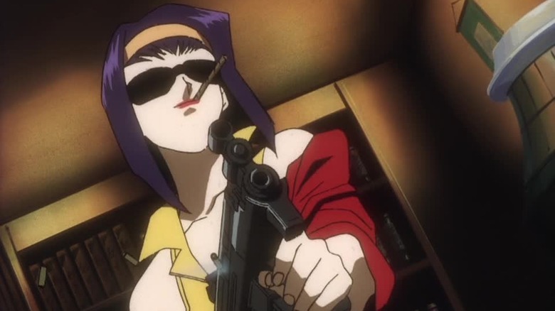 Cowboy Bebop Faye with gun