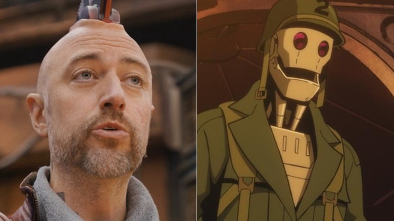 Sean Gunn as Kraglin and G.I. Robot in the MCU and DCU respectively