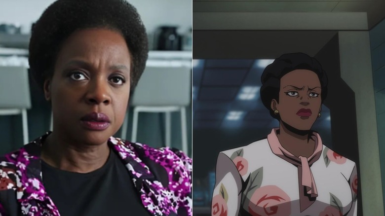 Viola Davis as Amanda Waller in Peacemaker and Creature Commandos