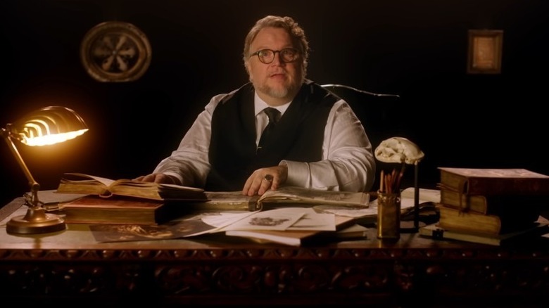 Guillermo Del Toro reading