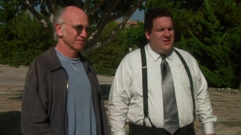 Larry David and Jeff Garlin in Curb Your Enthusiasm