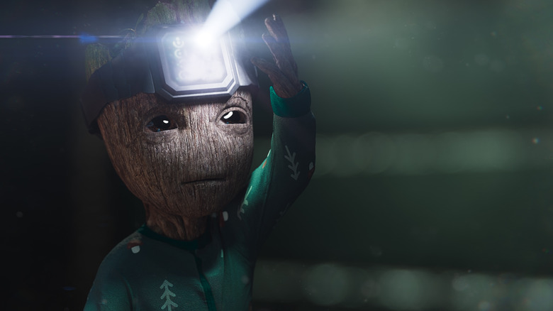 I Am Groot - Groot with headtorch