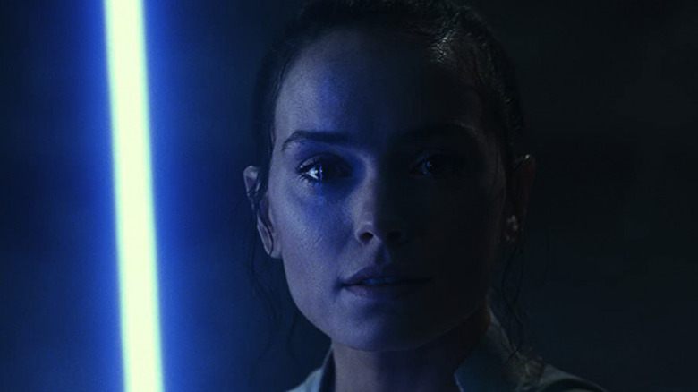 Daisy Ridley as Rey in Star Wars