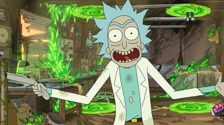 Rick Sanchez in Rick and Morty