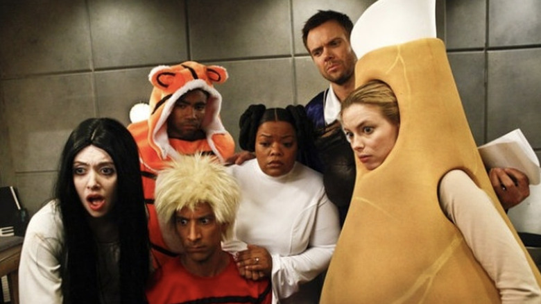 The cast of Community