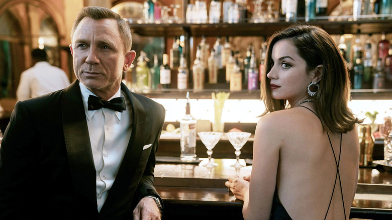 Daniel Craig and Ana de Armas in No Time to Die