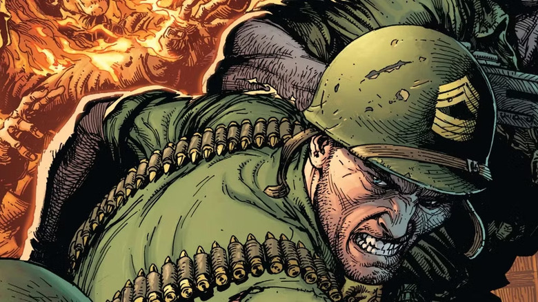 Sgt. Rock battles the Army of the Dead in DC's comics