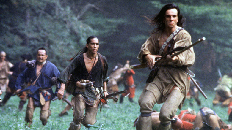 The Last of the Mohicans hawkeye fighting