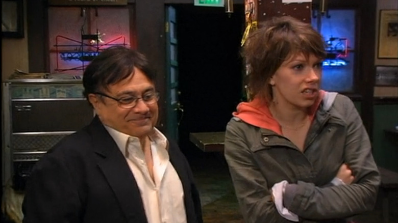 Danny DeVito and Mary Elizabeth Ellis on It's Always Sunny in Philadelphia