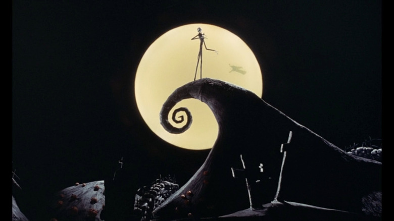 Jack singing in The Nightmare Before Christmas 