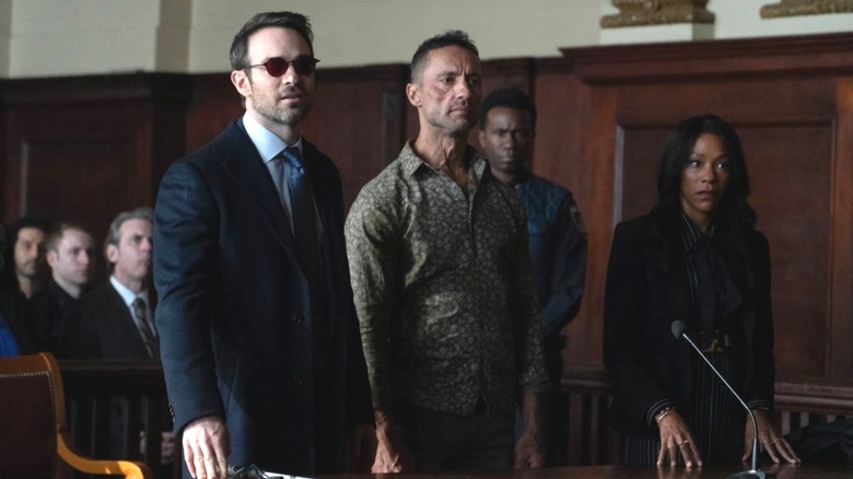 Matt Murdock and Hector Ayala in court on Daredevil: Born Again