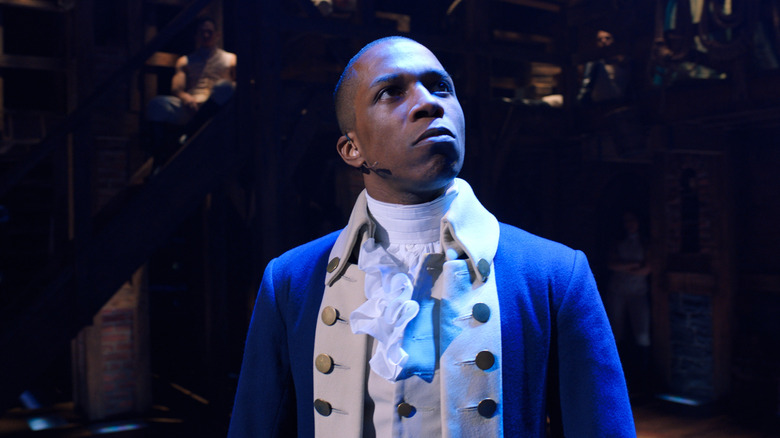 Leslie Odom Jr in Hamilton