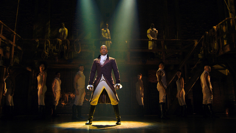 Leslie Odom Jr in Hamilton