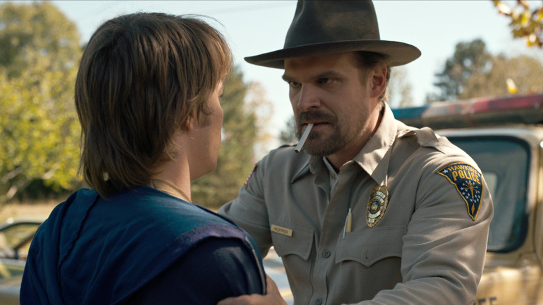 David Harbour in Stranger Things