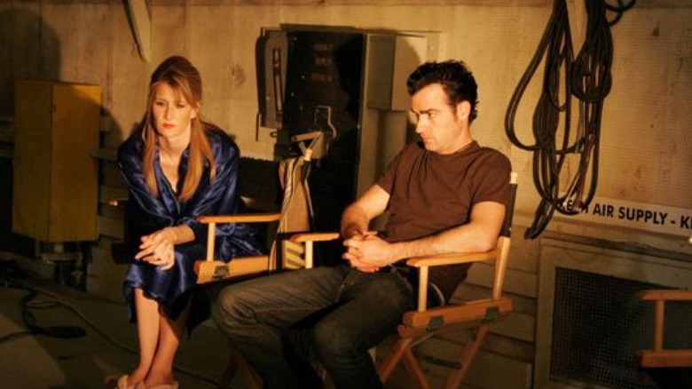 Laura Dern and Justin Theroux in Inland Empire