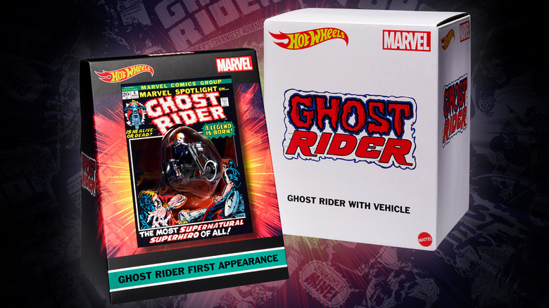 Hot Wheels Marvel Ghost Rider Vehicle