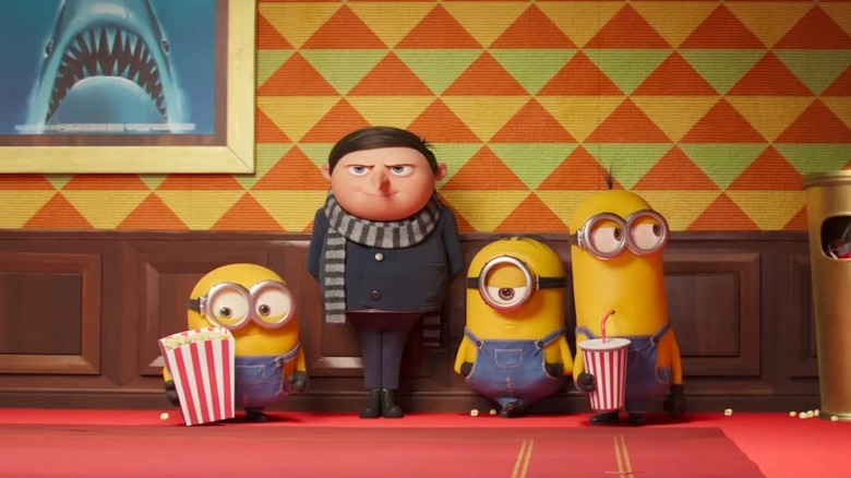 Minions Rise of Gru movie theater