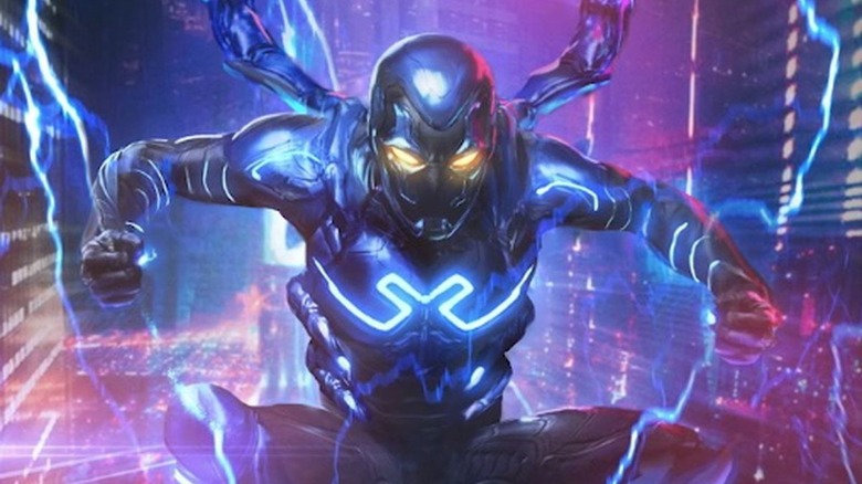 Concept art for "Blue Beetle"