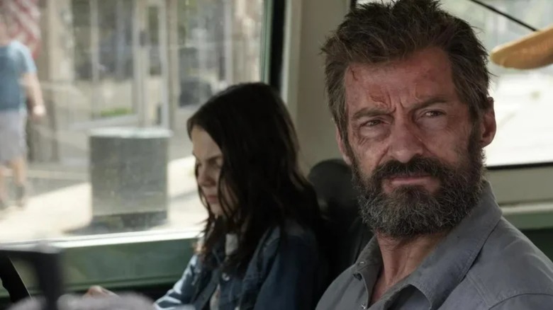 Dafne Keen, Hugh Jackman, Logan