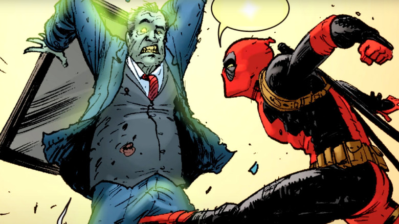 Deadpool fights Richard Nixon in Marvel Comics