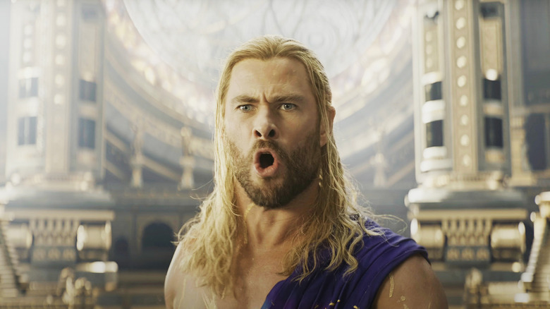 Chris Hemsworth Thor Amor Trovão