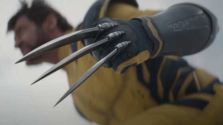 Hugh Jackman Deadpool Wolverine claws