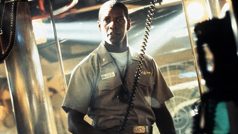 Denzel Washington as Ron Hunter in Crimson Tide