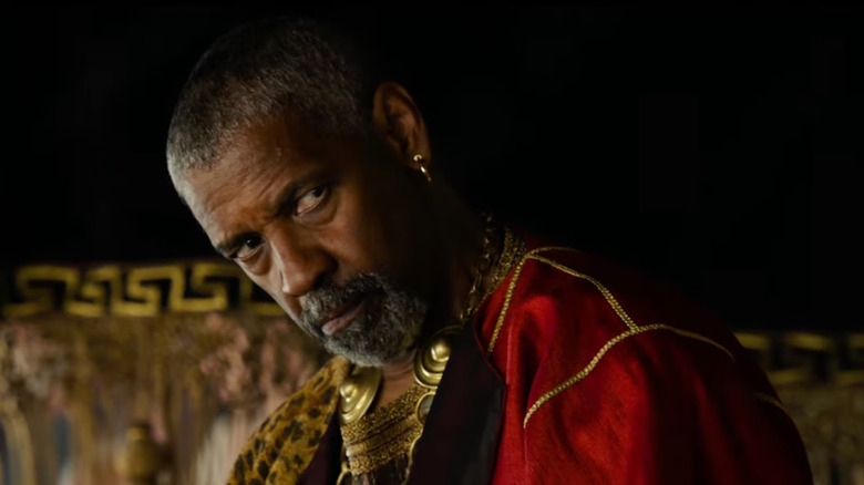 Denzel Washington in Gladiator 2