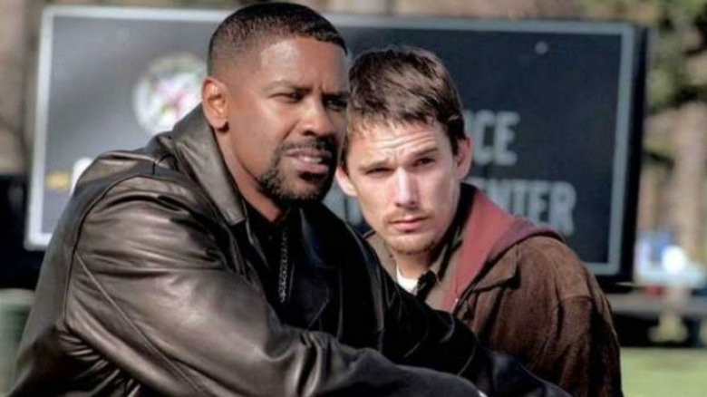 Ethan Hawke and Denzel Washington in Training Day