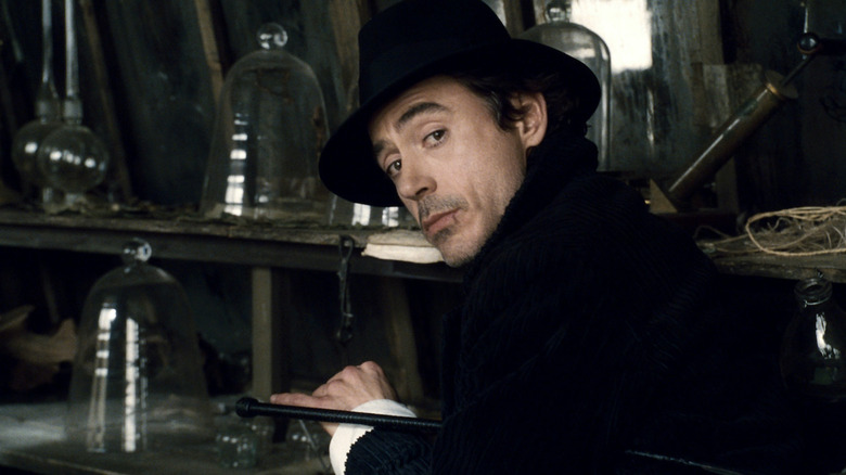 Robert Downey Jr as Sherlock Holmes