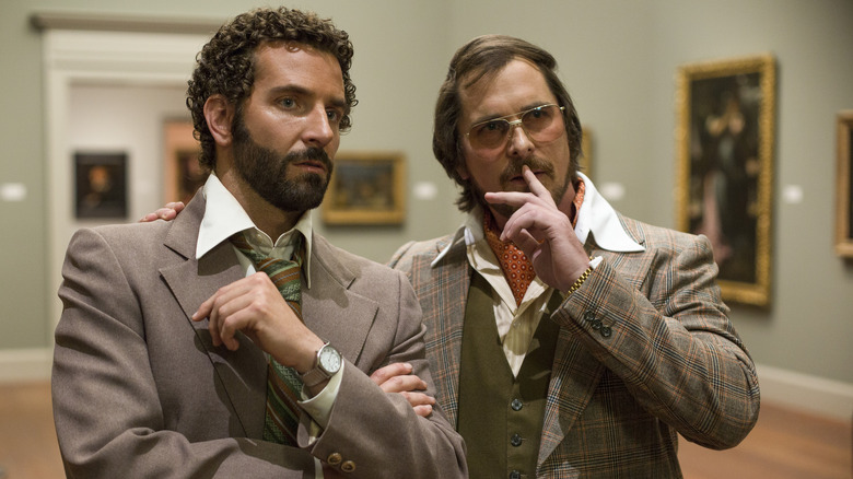 American Hustle Bradley Cooper and Christian Bale