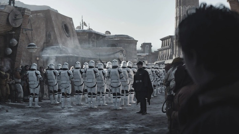 A fleet of stormtroopers in Andor