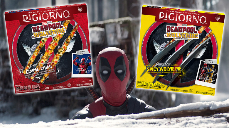 Deadpool and Wolverine DiGiorno Pizzas