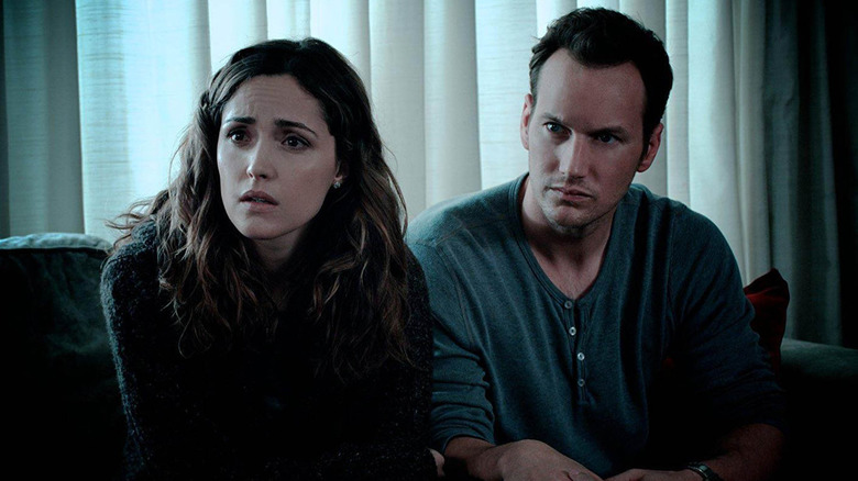 Rose Byrne and Patrick Wilson in Insidious